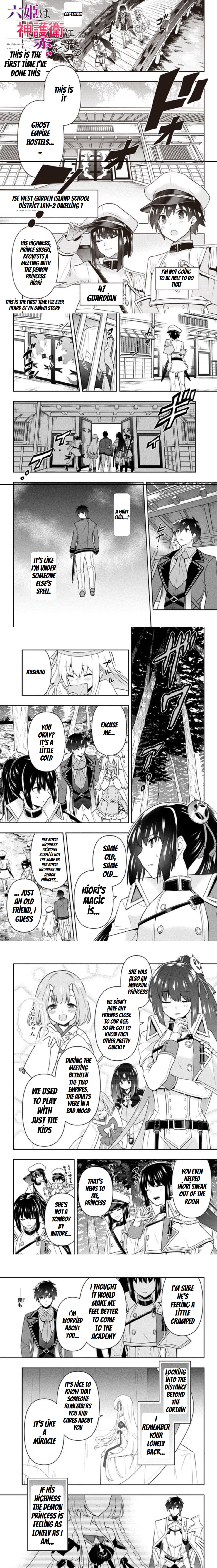 SIX PRINCESSES FALL IN LOVE WITH GOD GUARDIAN Chapter 21 1